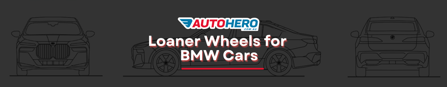 Loaner rental emergency Wheels for BMW Cars